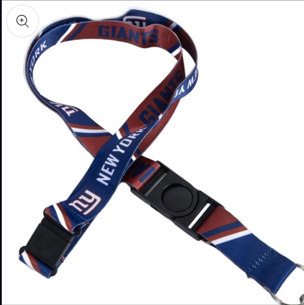 New With Tags New York Giants LANYARD. USE FOR Keys , Phone, ECT It - Picture 3 of 6